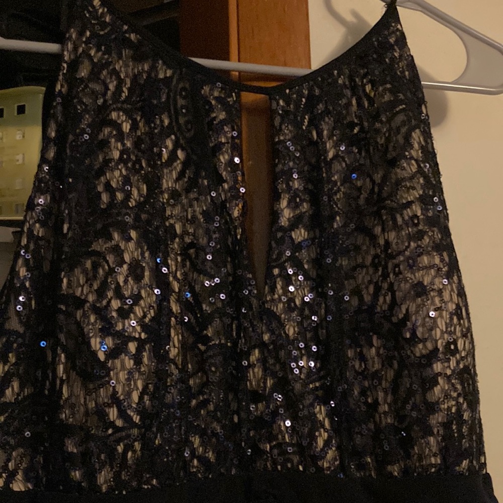 Navy blue dress
